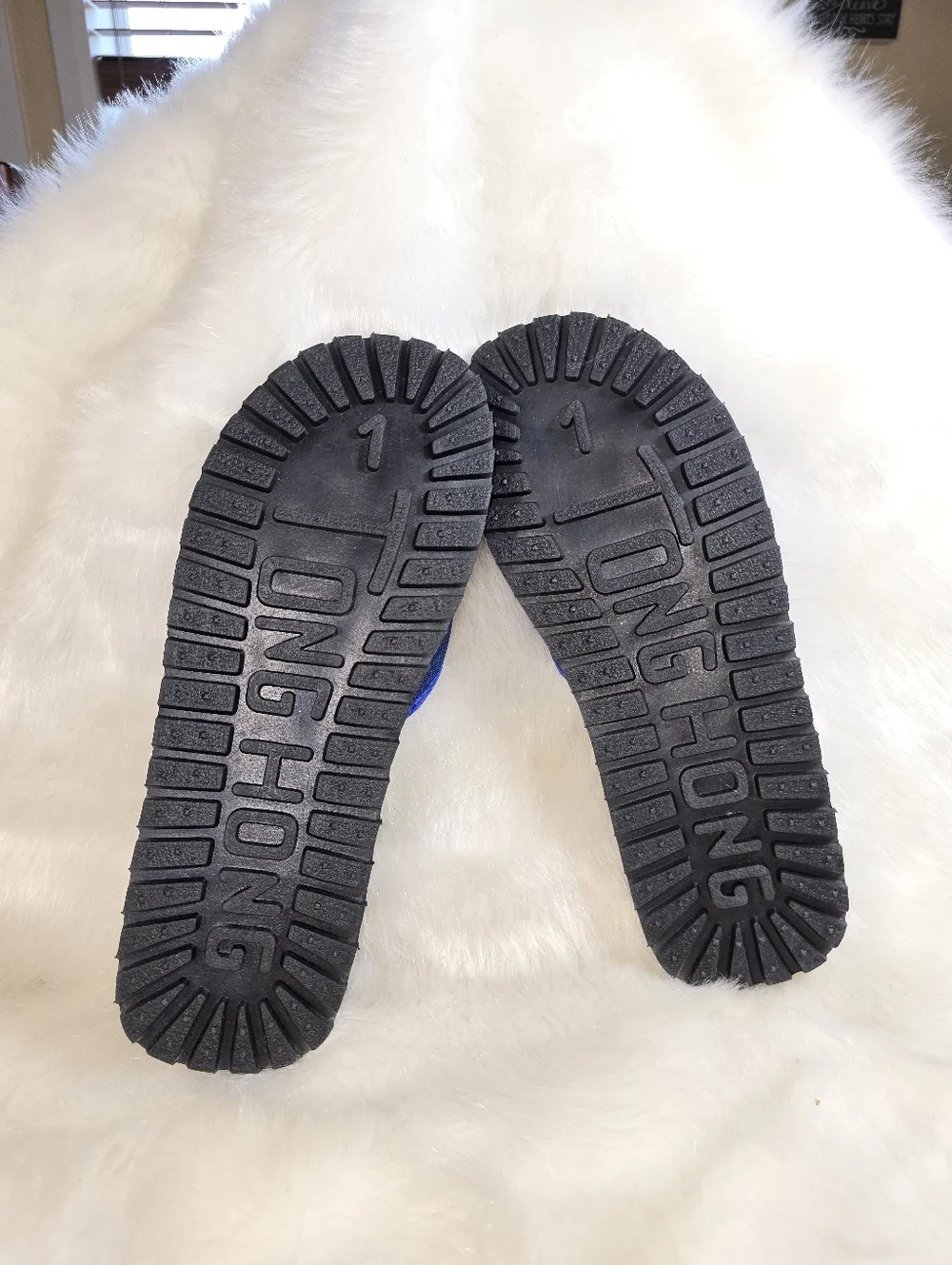 Ming Tai Men's & Women's Navy Blue Slide Sandals